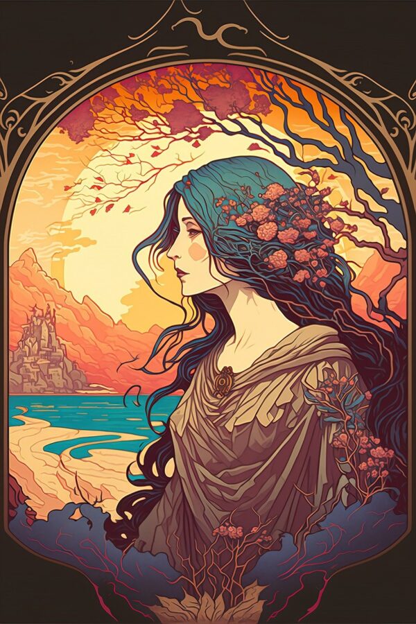 woman, art nouveau, flowers-7686622.jpg